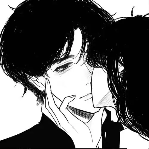 黑色系动漫风头像丨没对象的你就别用了吧,我也是!呜呜