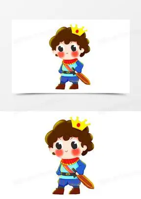 卡通小王子图片素材
