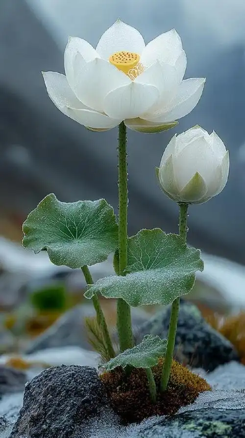 雪莲美丽不染尘