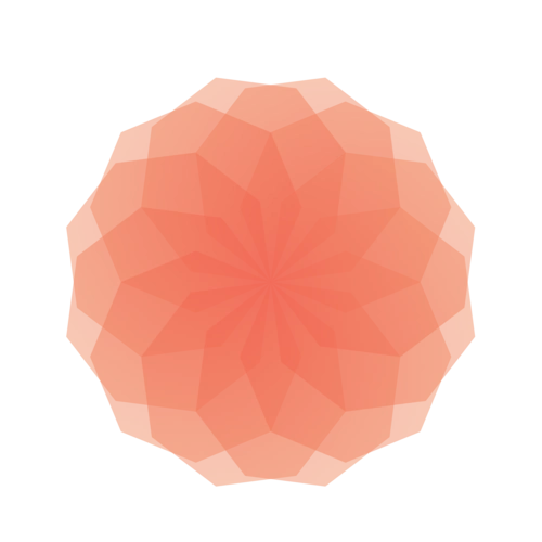 几何叠加适量素材图片