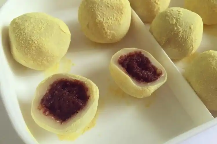 松花团子怎么做,松花团子的图解做法