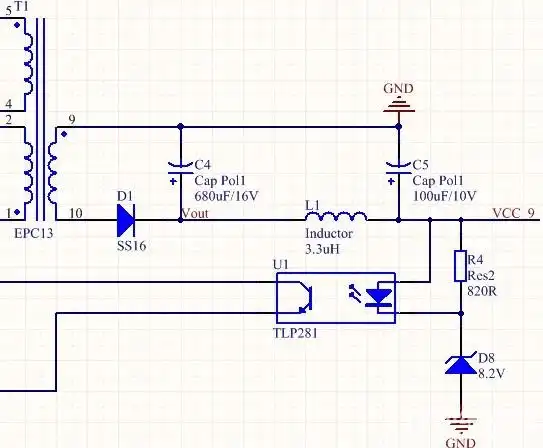 这个是tny286的设计,稳压管反馈电路求解-综合电源技术-世纪电源网