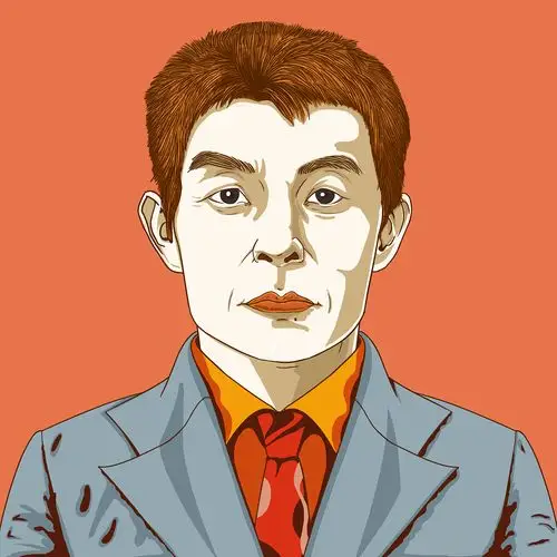 爸爸–人物插画