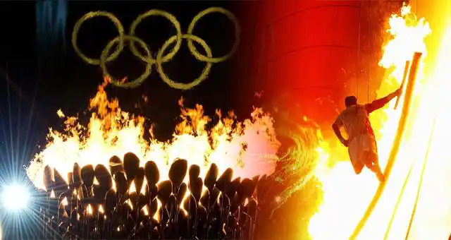 回顾历届奥运会主火炬点燃 08李宁飞天燃爆国人