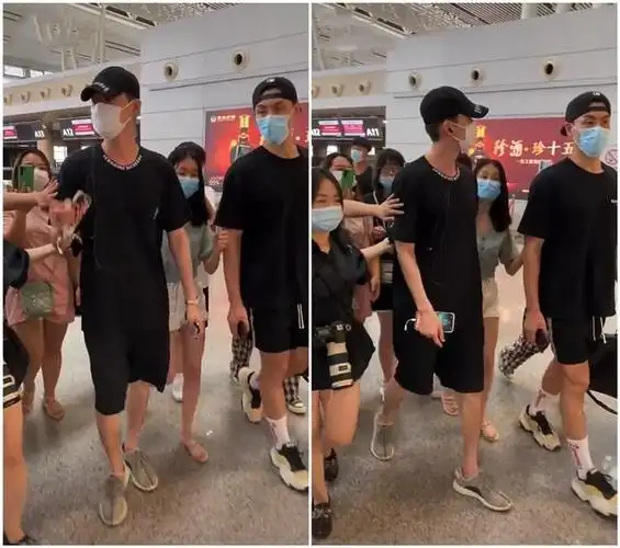 张翰怎么瘦成这样了,你看路人曝光的照片,还没有身边助理好看吧