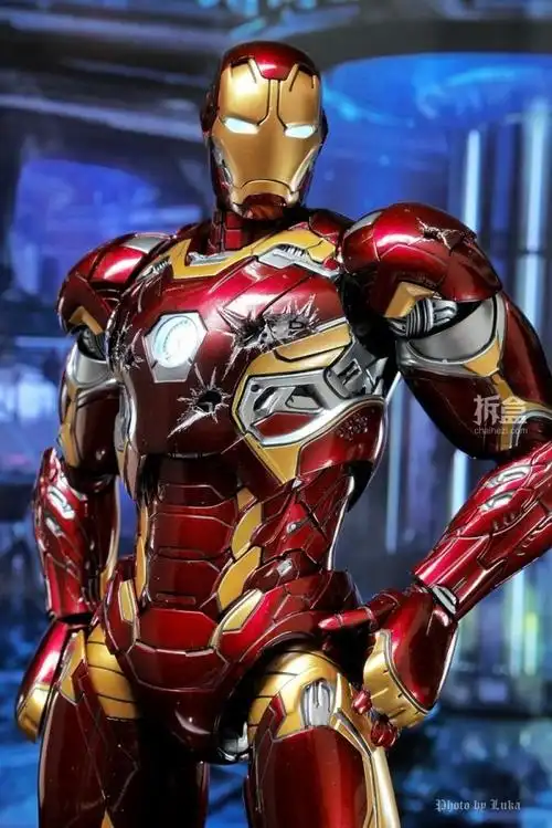 luka美图kingarts19合金可动系列钢铁侠mark45