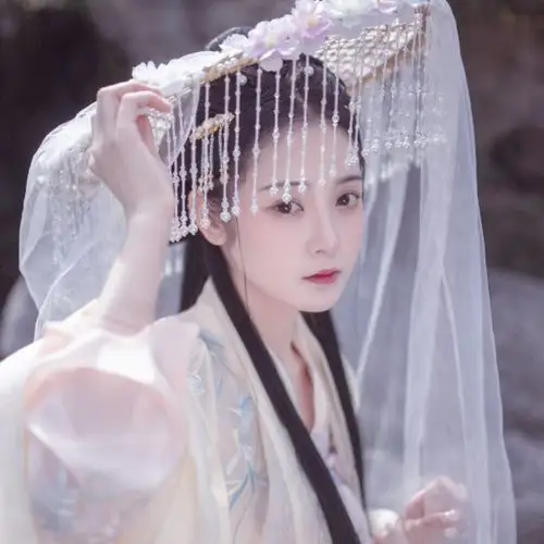 微博自截 古风汉服女生头像