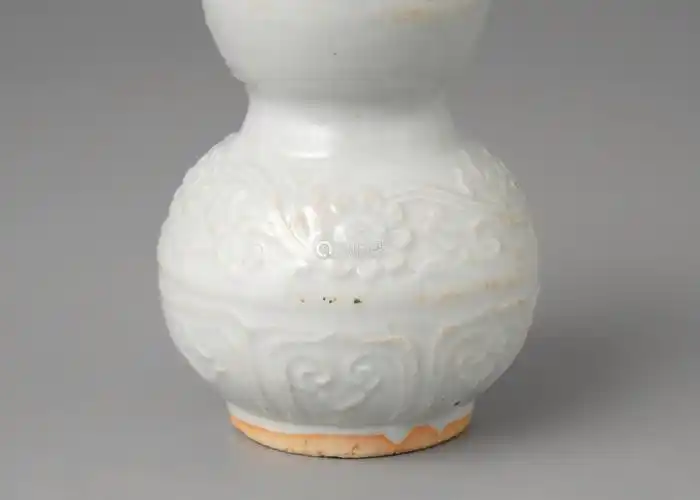 元代白釉葫芦瓶