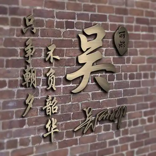 微信头像,姓氏头像,精选39张3d个性签名头像