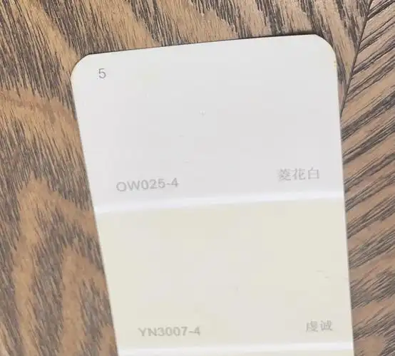 选定乳胶漆颜色啦明天开始刷漆