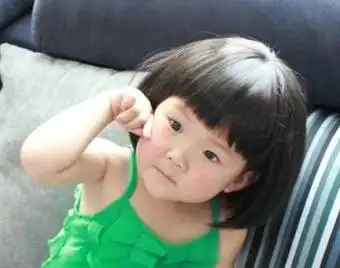 3岁女宝宝短发发型设计可爱3岁儿童洋气发型女短发