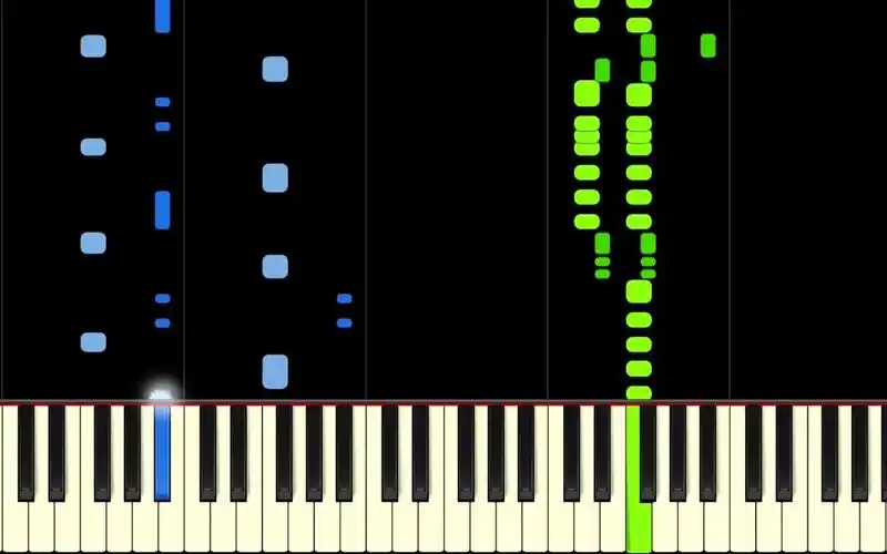 钢琴乐谱tunaktunaktunpianotutorial