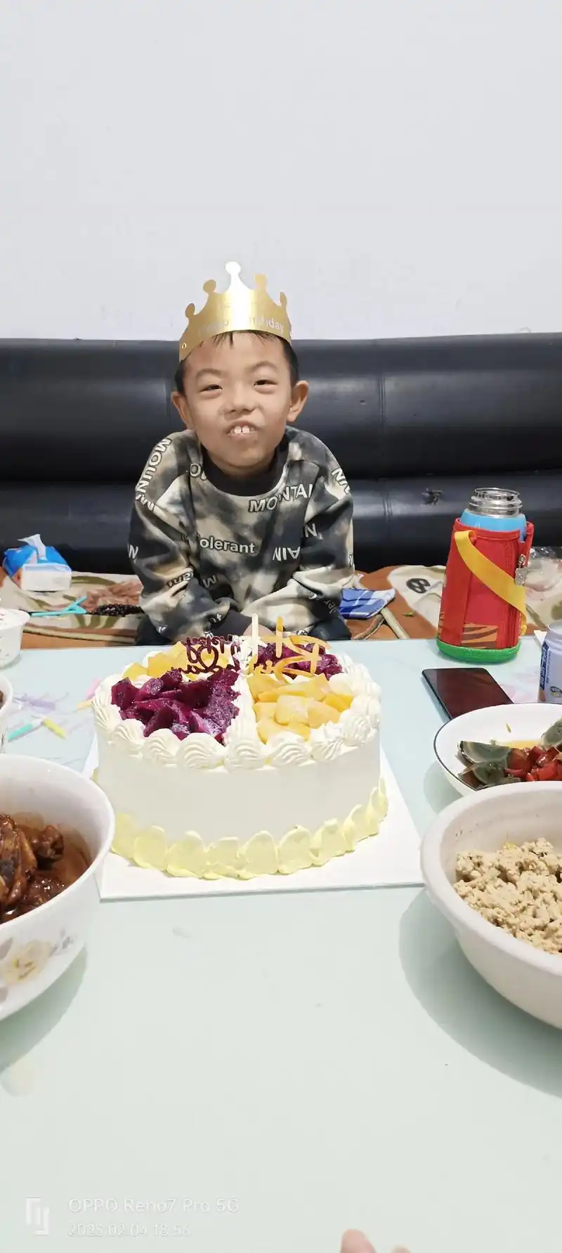 宝贝生日快乐,8周岁了,不是小孩子了,是小学生了#只有照片能 - 抖音