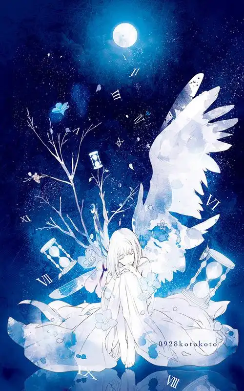 唯美梦幻动漫手绘插画高清手机壁纸