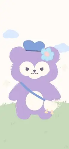 手机壁纸/:小熊代言人