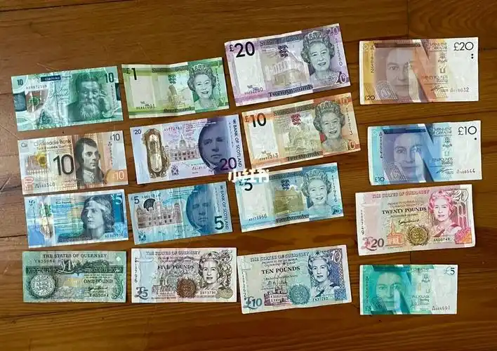 各种不同的英镑