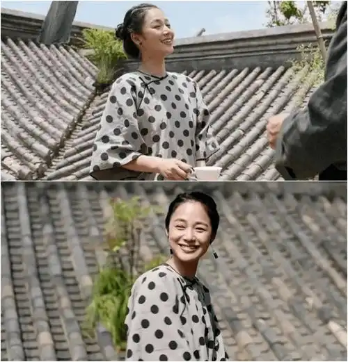 也有很多宽松款式可以选,周韵在《邪不压正》里穿的倒大袖旗袍就是这