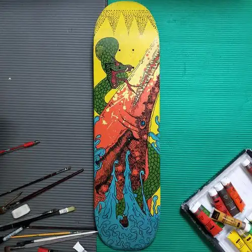 滑板涂鸦