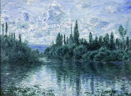 《塞纳河畔,韦特伊附近》,1878年