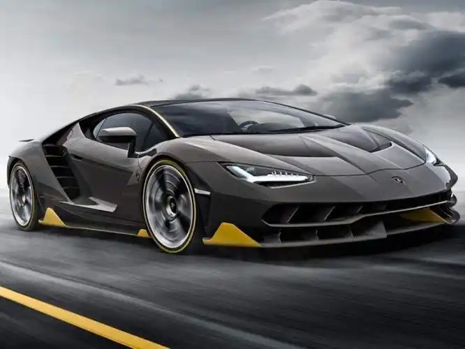 黑色跑车兰博基尼汽车钻石画