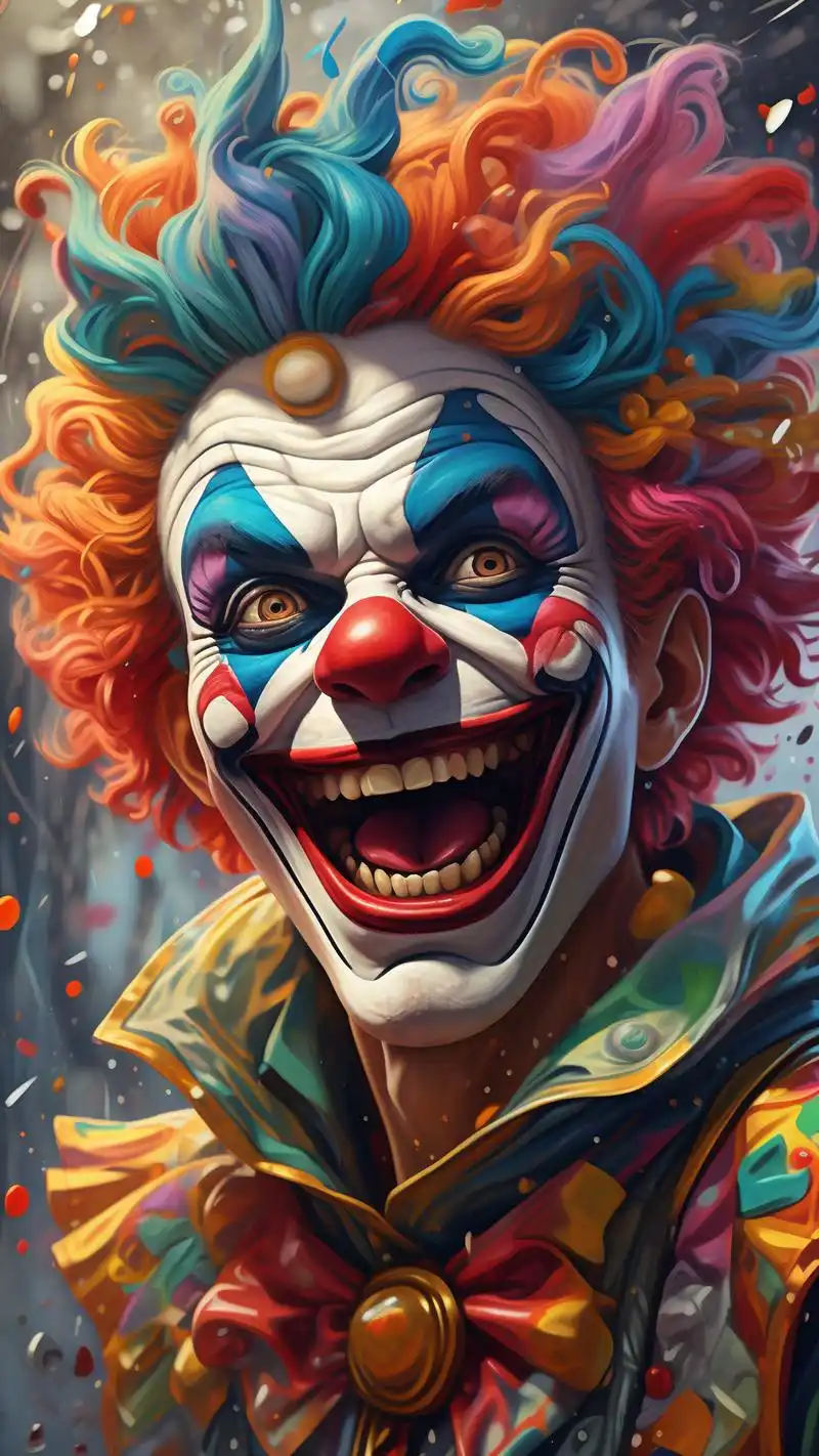 94 哇塞!这组小丑壁纸真的太有个性了!