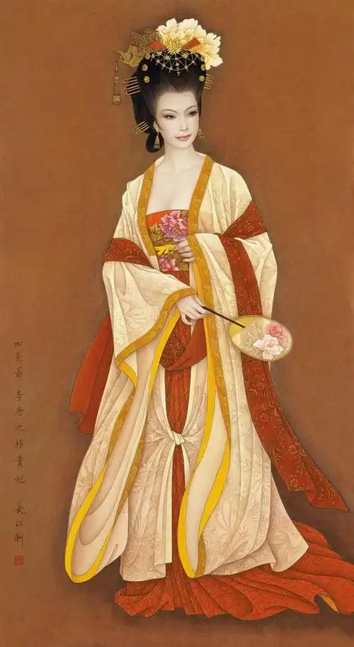 【转载】【3d-插画-工笔画素材篇】精品工笔画人物(上)