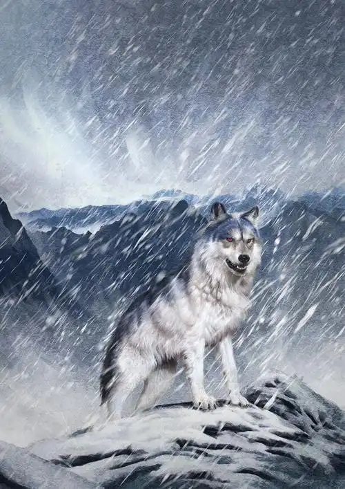 译文出版社 狼王 封面