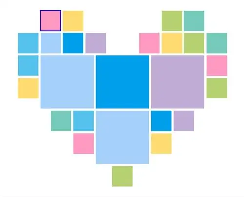 如何让把照片拼成心形弄得背景也好看一点,谁能帮忙一下?