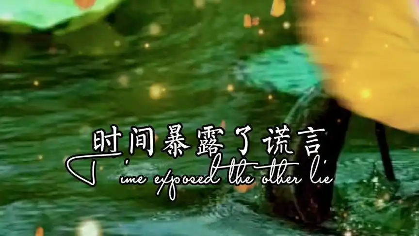 时间暴露了谎言,看透了人心.