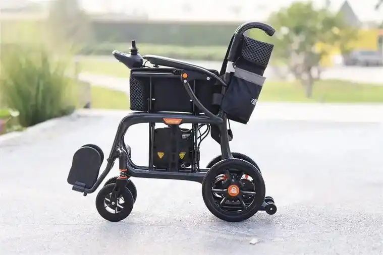 和美德电动轮椅智能可半躺折叠轻便轮椅.