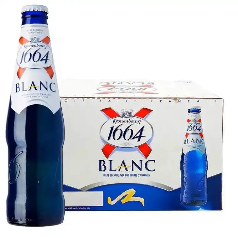 每天认识一款酒法国原装啤酒1664