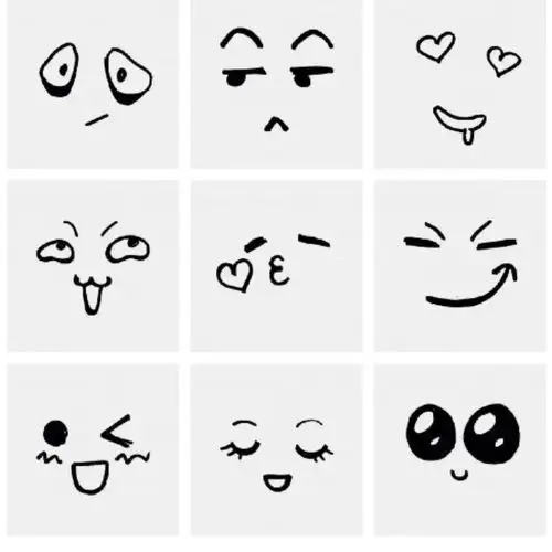手绘表情