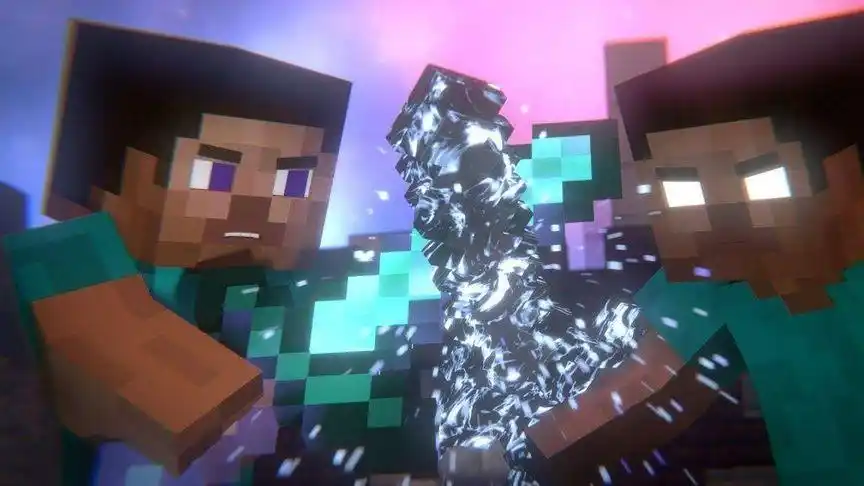 我的世界him的成神之路,超燃混剪!