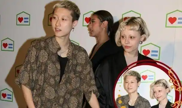 街头偶遇吴卓林牵着太太边走边聊,她与吴绮莉关系缓