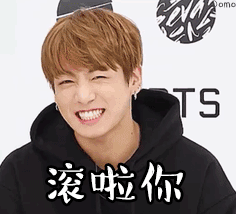 防弹少年团 bts 动图 gif 微信 表情包 金南俊 金硕珍 闵玧其 郑号锡