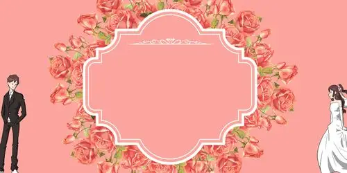 西式婚礼背景图片