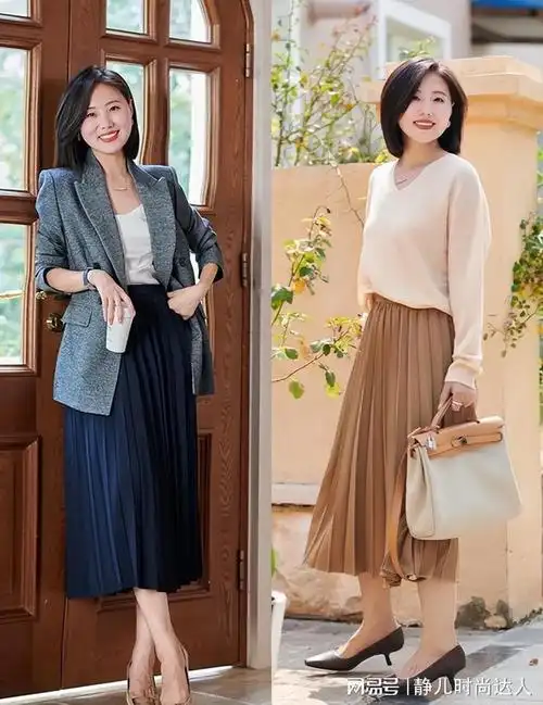 中年女人要学会的气质穿法不管通勤还是休闲这样穿都很美