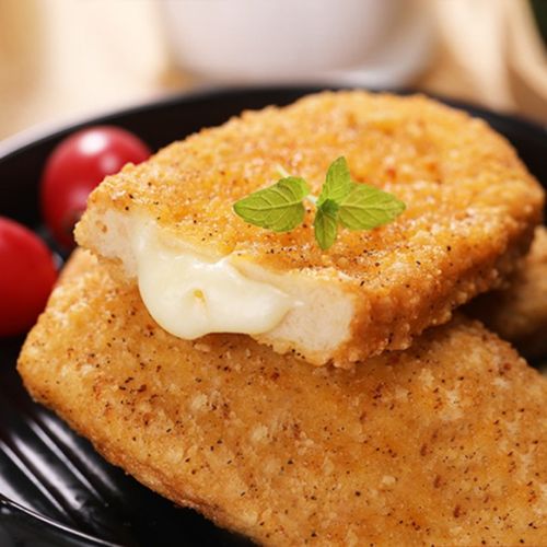 爆浆鸡排芝士汉堡鸡块油炸零食劲脆无骨正大生鸡肉