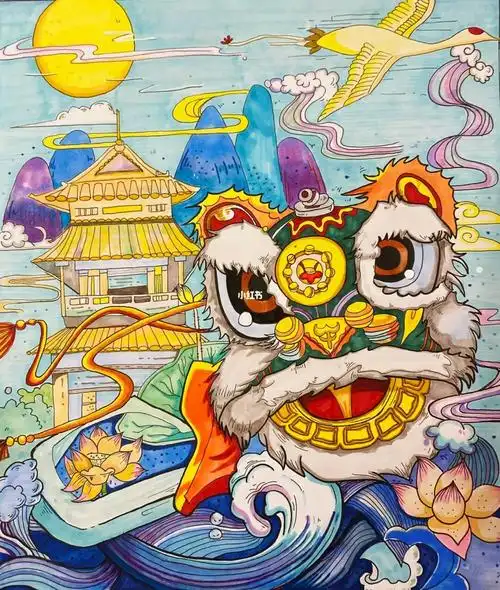 98|马克笔手绘作品·中国传统文化