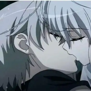 缘之空悠和穹亲嘴情头 日本动漫缘之空图片 - 动漫头像 - 潮人个性网