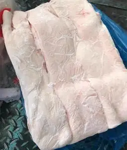 新鲜冷冻猪肥膘生肥膘猪油肥肉肥膘肉去皮肥膘精修肥膘一级膘50斤