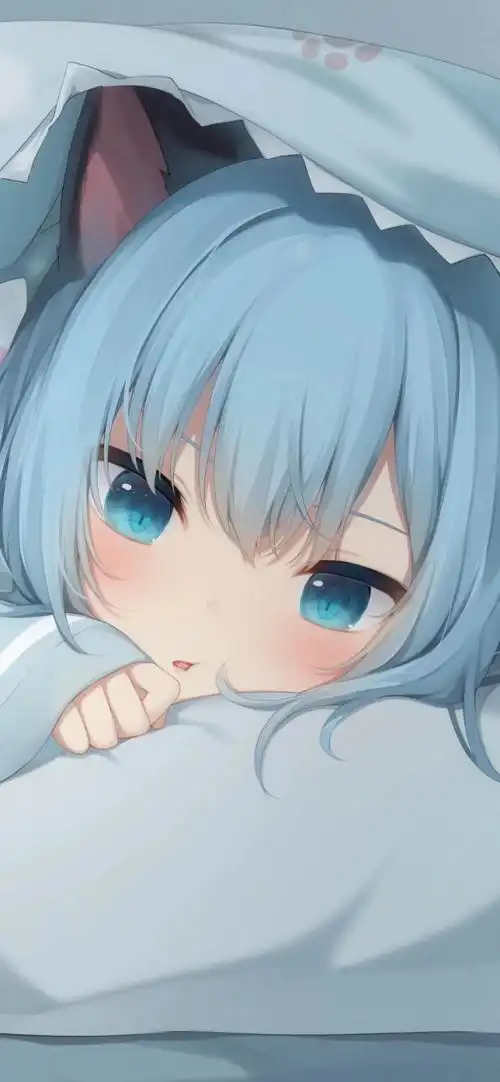 超清二次元动漫可爱美女手机壁纸