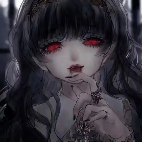 微丧暗黑系动漫闺蜜头像