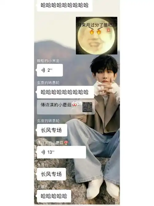 一群聊天都不敢打字的疯女人