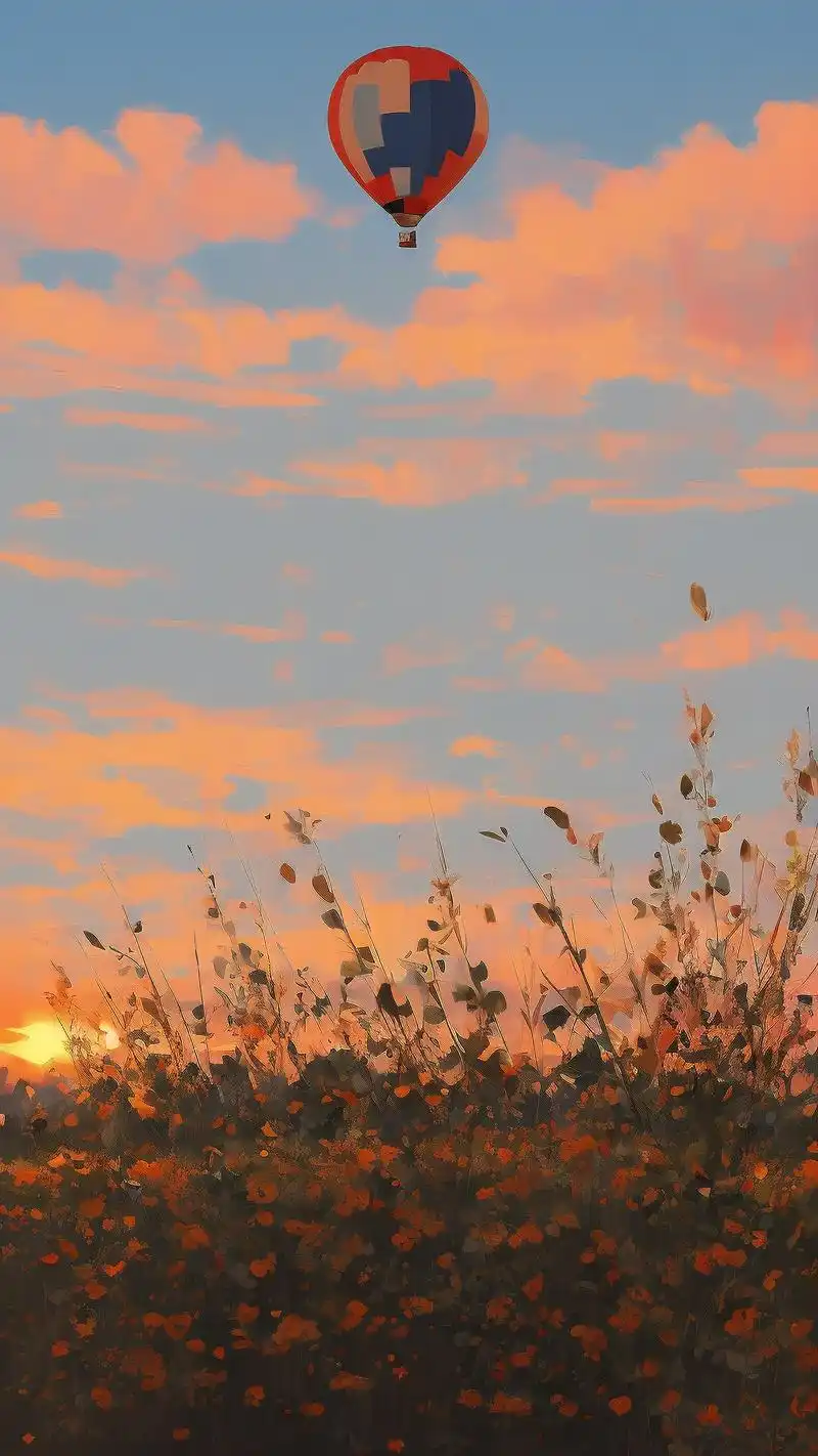 高清热气球微信背景壁纸94梦幻又浪漫 亲们,今天给大家带来一组超