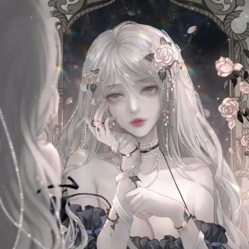 女动漫头像梦幻仙女底图仙气飘飘