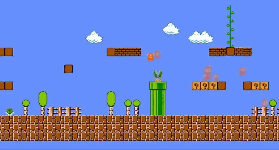 横版像素游戏也能玩吃鸡大神玩家自制马里奥大逃杀