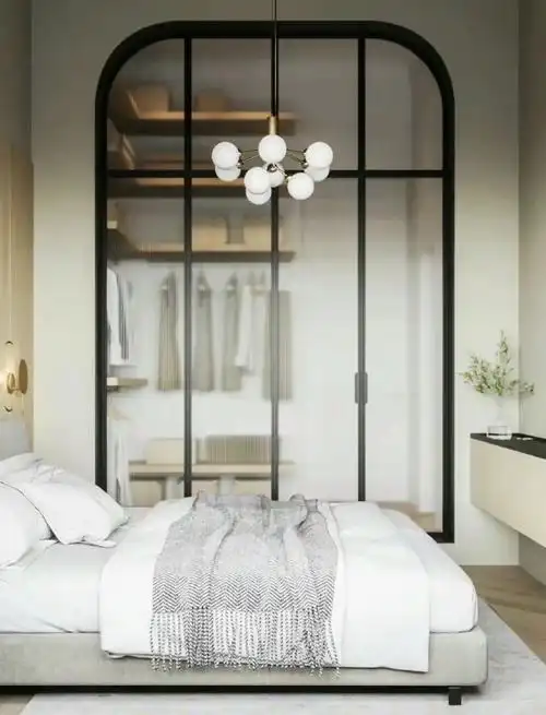 装修  #装修记录  #装修日记2㎡挤出步入式衣帽间,比大衣柜香多了!