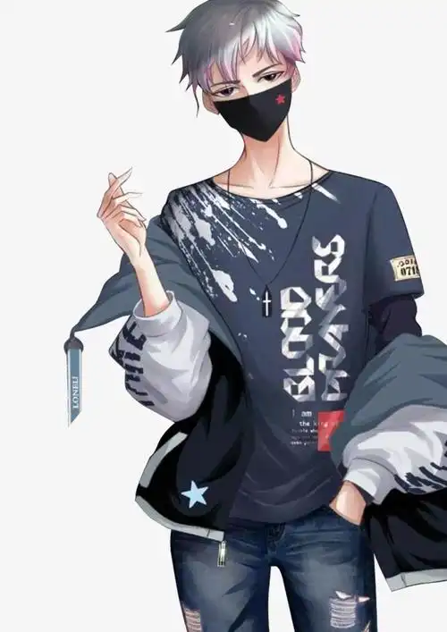 帅气的动漫男生 - 当图网