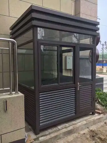 合肥保安岗亭 厂家定制不锈钢门卫收费保安岗亭移动治安钢结构户外